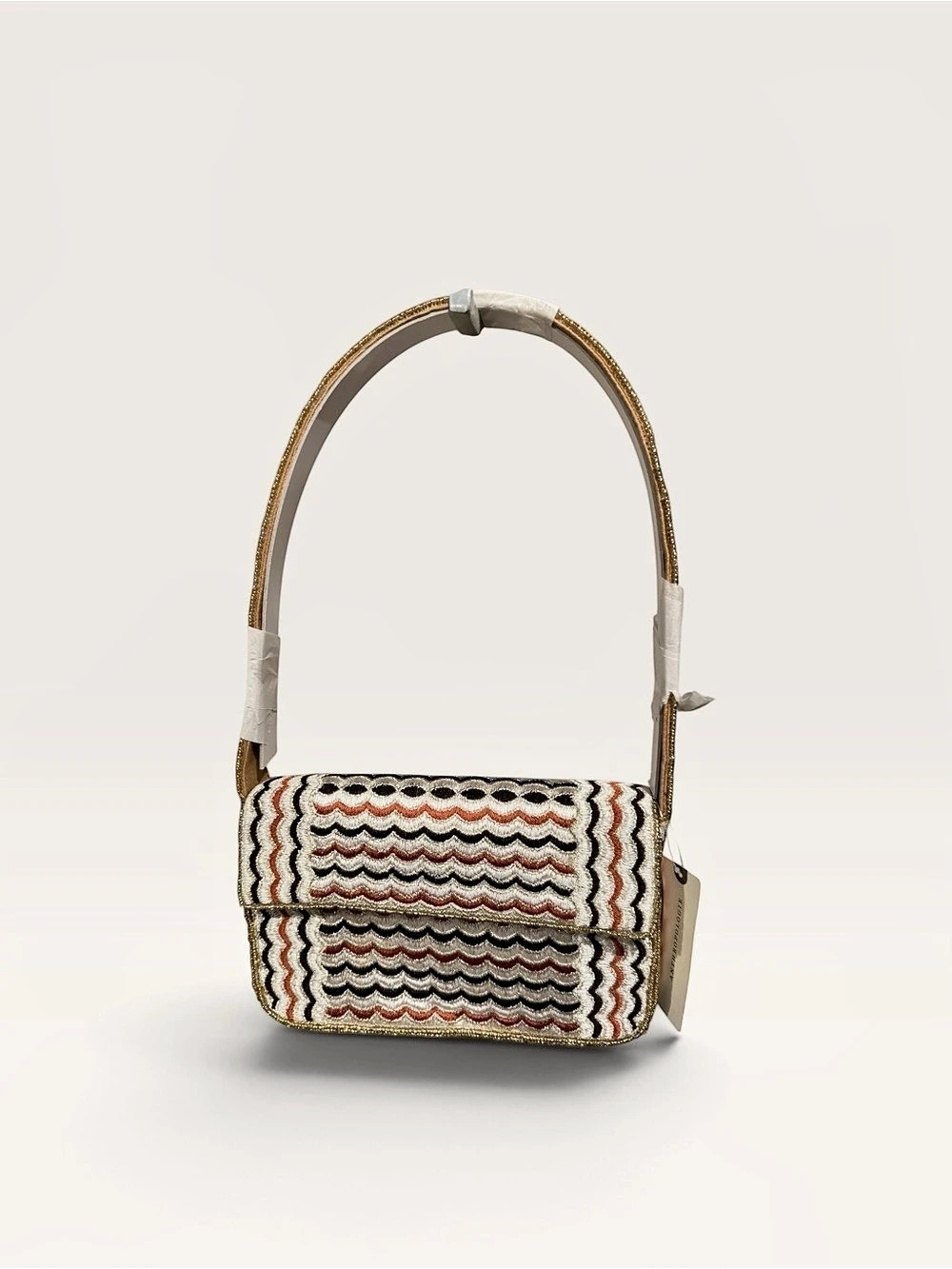 Maeve Multicolor Beaded Shoulder Bag 
Fiona Geometric NA Neutral PA ALL